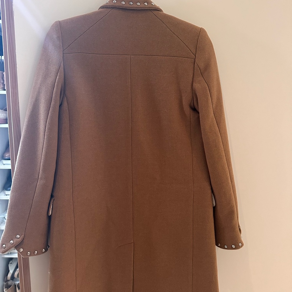 New Zadig wool blend over coat with studs - Picture 8 of 13